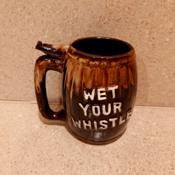 Vintage Beer Mug with Whistle - Picture 2 of 5